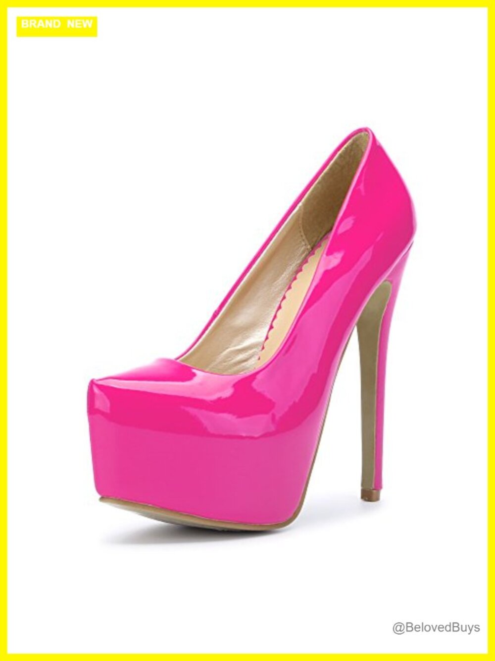 Women's Hidden Platform Stiletto High Heels Slip On Pumps